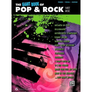 Alfred The Giant Book of Pop & Rock Sheet Music - P/V/C Book - 1 of 1