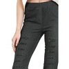 Women's High Waist Denim Pants With Ripped Details - umgee - 4 of 4