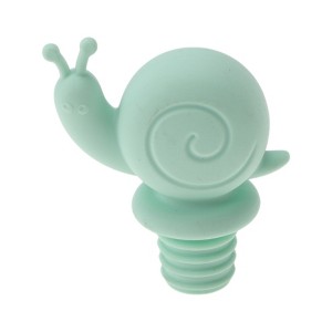 Unique Bargains Bottle Stoppers Snail-shaped Hand-Wash Silicone 2.64"x2.28"x1.22" 1 Pc - 1 of 3