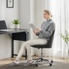 DOMETOUR Home Office Desk Chair Dark Grey - Adjustable Rolling Chair - image 2 of 4