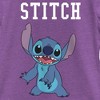 Girl's Lilo & Stitch Collegiate Stitch T-Shirt - 2 of 4