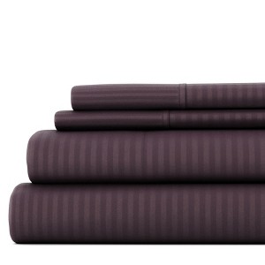 Luxe Embossed 4 Piece Sheet Set - Ultra Soft, Easy Care - Becky Cameron - 1 of 4