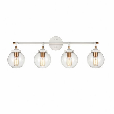 Elk Home Boudreaux 4 - Light Vanity in  Matte White