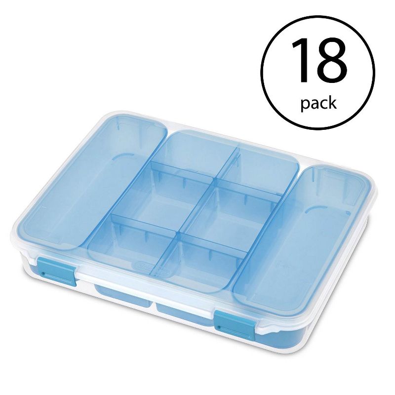 Sterilite 14028606 Divided Storage Case for Crafting and Hardware, 3 of 7
