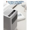 Portable AC Unit, 10,000 Btu Air Conditioner Portable For Room Up to 450 Sq.Ft., 3-In-1 Free Standing Cooling AC Unit With Fan & Dehumidifier - 4 of 4