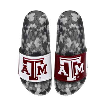 NCAA Texas A&M Aggies Slydr Pro Black Sandals - Red
