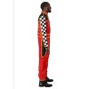 HalloweenCostumes.com Cars Pitcrew Uniform Costume | Officially Licensed Adult Disney Long Sleeve Patterned Jumpsuit - 3 of 4