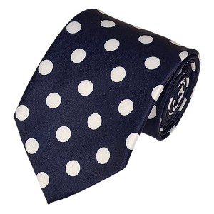 Men's Polka Dots 100% Micro Fiber 3.25" W x 58" L Necktie - 1 of 3