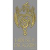 Women's Game of Thrones: House of the Dragon Gold Three-Headed Dragon Crest Racerback Tank Top - 2 of 4