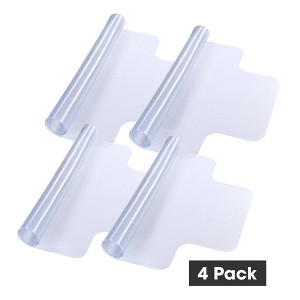 Yescom 4-Pack Office Chair Mat for Carpet 36" x 48" PVC Floor Mat with Lip for Rolling Chair Clear Computer Desk Chair Mat Home Studio Easy to Clean - 1 of 4