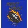 "Perfect Spirals" Flaming Football Youth Short Sleeve Tee - 2 of 2