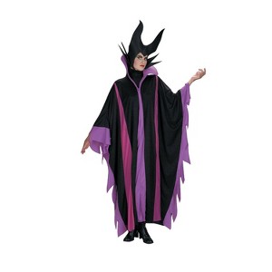 Girls' Disney Maleficent Deluxe Costume - Size 12-14 - Black - 1 of 2