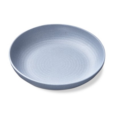 TAG Light Blue Brooklyn Melamine Brooklyn Melamine Plastic Dinning Butter/Bread Plate Dishwasher Safe Indoor/Outdoor 9.5x9.5 inch