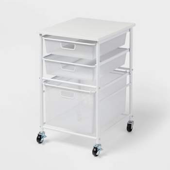 Steel File Utility Cart White - Brightroom™