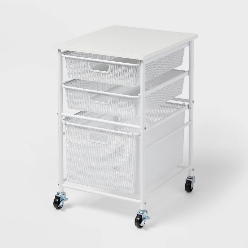 Steel File Utility Cart White - Brightroom&#8482;, 1 of 5