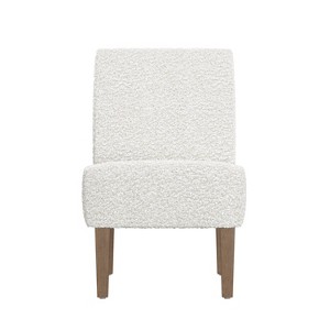 Hillsdale Furniture Brook Hill Upholstered Accent Chair White - 1 of 4