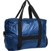 Boarding Pass Recycled Metallic Foldable & Packable Pouch Duffel Travel Bag - 3 of 4