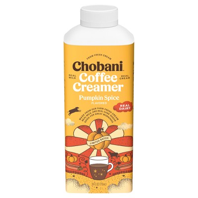 Chobani Pumpkin Spice Dairy Coffee Creamer - 24 fl oz