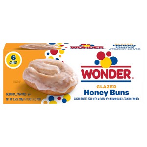 Wonder Glazed Honey Buns - 10.5oz/6ct - 1 of 4