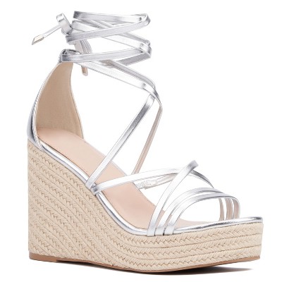 Fashion To Figure Women's Gracelynn Platform Espadrille Wedge - Wide Width