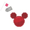 DIAMOND DOTZ Disney Mickey Mouse Red Ears Diamond Art Painting Kit 4" X 4" - 2 of 2
