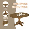 Whisen 6-Piece Dining Table Set with Leaf - 2 of 4