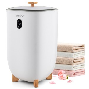 Cosytway 35L Large Towel Warmer Bucket Home Towel Warmer for Wet Tower White - 1 of 4