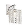 Elegant Lighting Phineas 1 light Chrome and Clear Crystals wall sconce - 4 of 4
