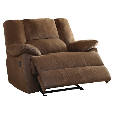 Oliver Glider Recliner, Chocolate Corduroy - Acme Furniture