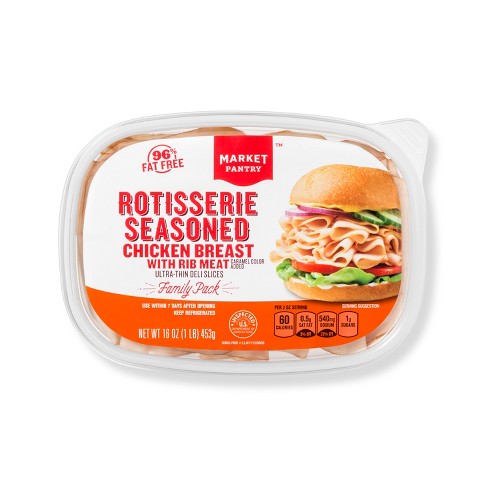 Rotisserie Chicken Deli Meat 16oz Market Pantry Target