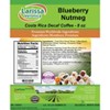 Larissa Veronica Blueberry Nutmeg Costa Rica Decaf Coffee (Gourmet, Naturally Flavored, Whole Coffee Beans) (8 oz, ZIN: 564934) - 2 of 4