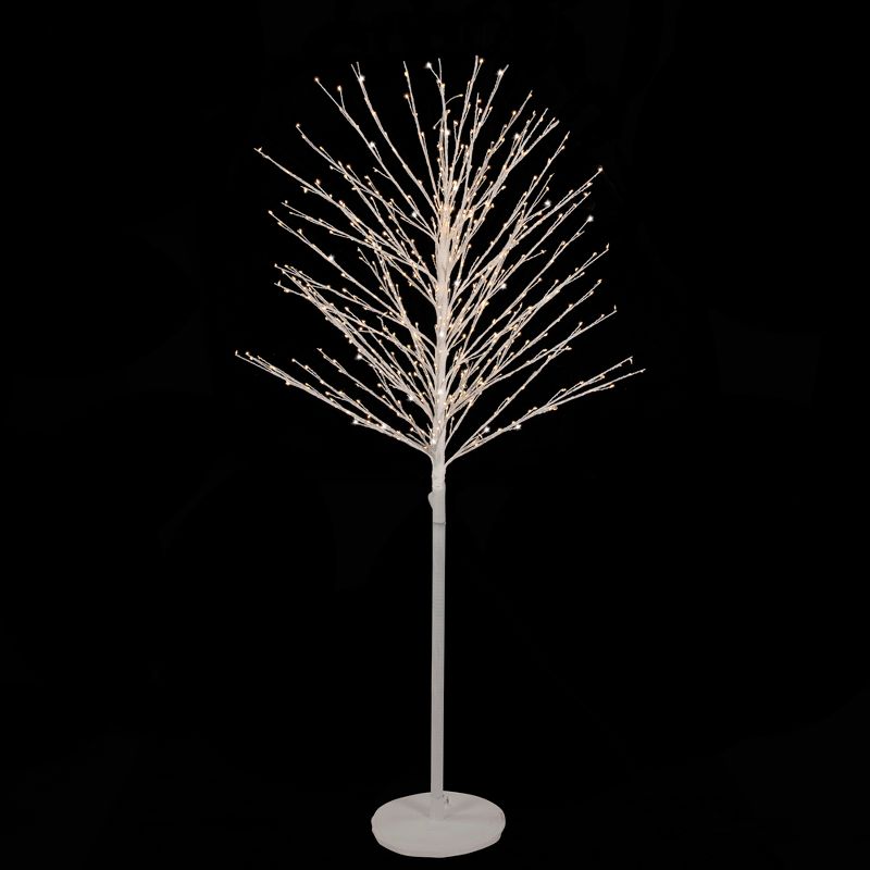 Northlight 5' White LED Lighted Christmas Twig Tree - Warm White Lights, 4 of 9