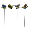 Transpac Resin Hummingbird Pick Set of 4 Spring Home Decorations - 2 of 3