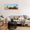 Stupell Industries Race Car Bunny Driving Desert Canyon, 48" x 20" - 2 of 4