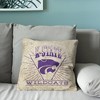 NCAA Kansas State Wildcats 26 x 26 Woven Tapestry Pillow - 3 of 4