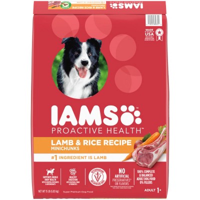 IAMS Proactive Health Minichunks Lamb and Rice Flavor Dry Dog Food