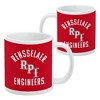 Rensselaer Polytechnic Institute Red Hawks Logo Ceramic Coffee Mug Novelty Gift Mugs for Coffee Tea and Hot Drinks 11oz White - 2 of 4
