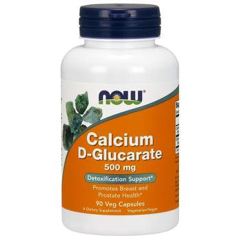Now Foods Calcium D-Glucarate 500 mg  -  90 VegCap