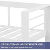 Heynemo Aluminum Outdoor Patio Furniture Set, 4 Pcs Modern Outdoor Conversation Set Sectional Sofa with Cushion and Coffee Table for Balcony - 2 of 4