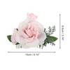 Unique Bargains Women's Flexible Simulated Flowers Hair Clips Comb 1 Pc - 2 of 4