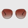 Anna-Kaci Women's Polarized Aviator Sunglasses Gradient - 2 of 3