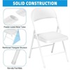 SKONYON 6 Pack Folding Chairs Portable Padded Office Kitchen Dining Chairs - 4 of 4