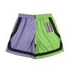 Hunter X Hunter Gon & Killua Split Green & Purple Basketball Shorts - 2 of 4