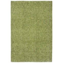 100 New Zealand Wool Flokati Area Rug Lime Green 8 Round