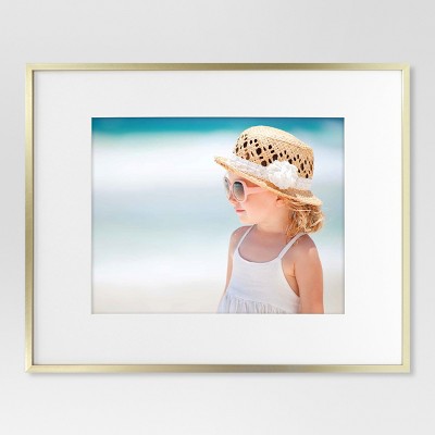 8x10 Gold Frame Target