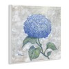 Stupell Industries Round Blue Country Hydrangea Wall Plaque Art - 3 of 4
