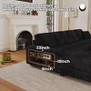 VASIP Convertible Oversized Double Lounge Chair - Fluffy Corduroy Fabric, Combination Design，Modern Sleeper Sofa Chair，for Living Room，Apartment - 4 of 4