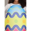 HalloweenCostumes.com One Size   Colorful Easter Egg Costume For Kids | Funny Outfit | Eggstraordinary Attire, Yellow/Pink/Blue - 2 of 3