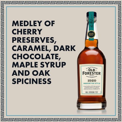 Old Forester 1920 Prohibition Style Bourbon Whiskey - 750ml Bottle