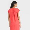 Women's Short Sleeve Blouse - Universal Thread™ - 2 of 3